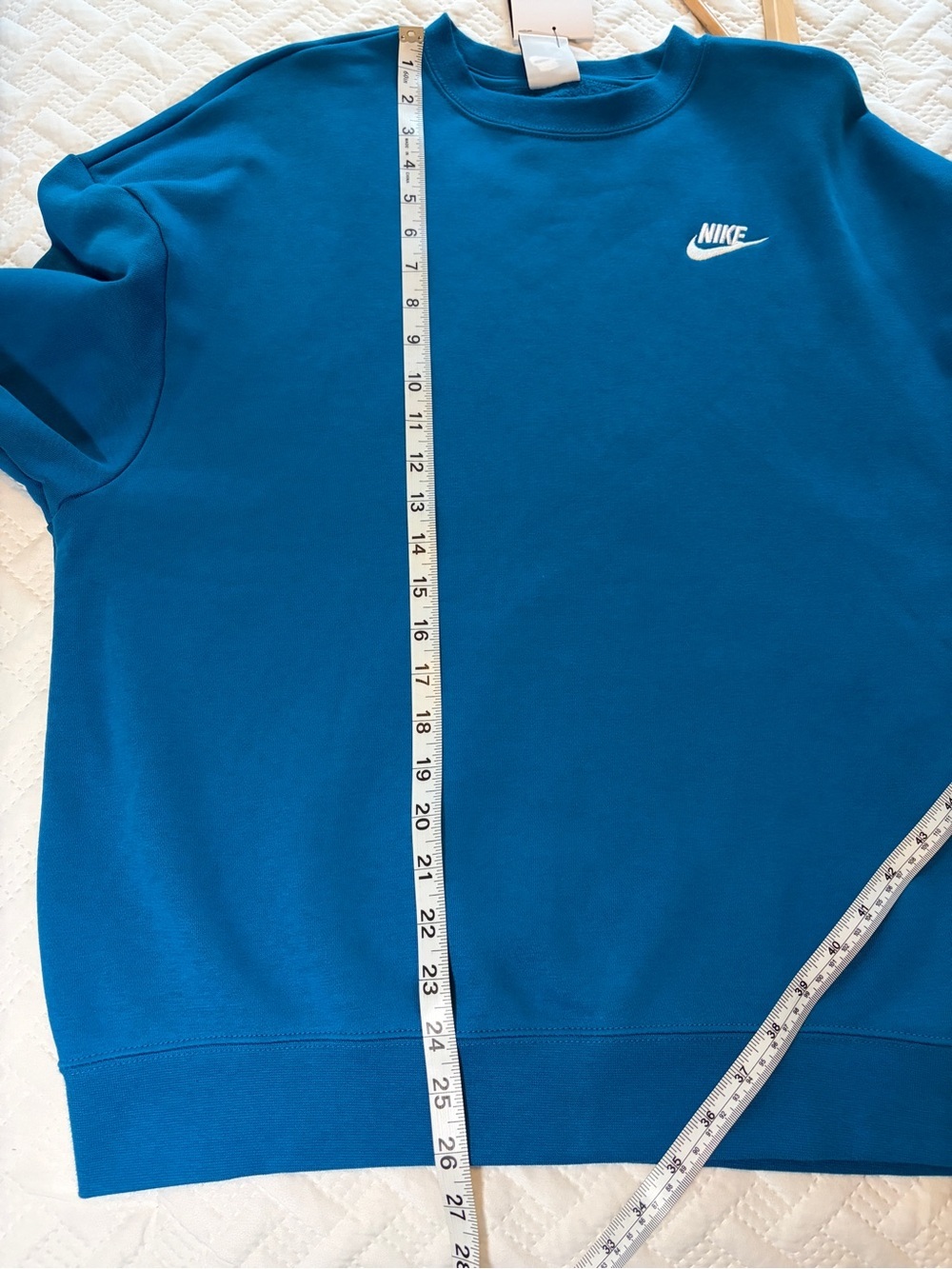 Nike | Women’s Oversized Blue Crewneck Sweatshirt NWT - Picture 9 of 9